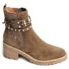 Bottines Et Boots Mamzelle Quipus Taupe -Geox Soldes Boutique 3019001 1