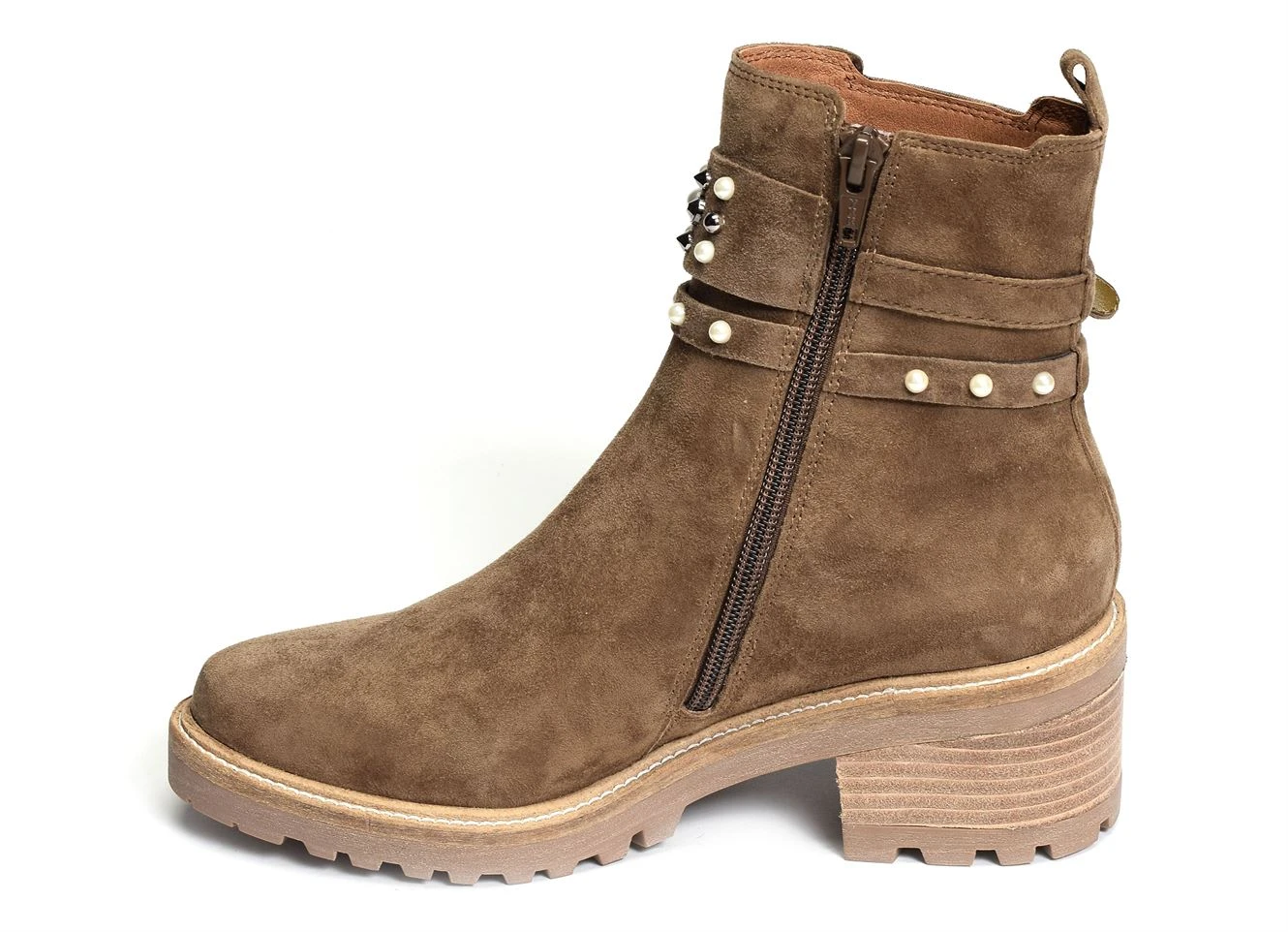 Bottines Et Boots Mamzelle Quipus Taupe 5 Bottines Et Boots Mamzelle Quipus Taupe – Image 3