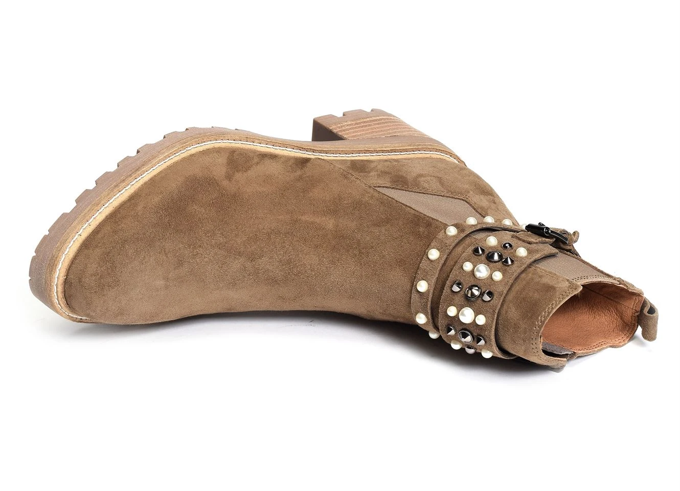 Bottines Et Boots Mamzelle Quipus Taupe 6 Bottines Et Boots Mamzelle Quipus Taupe – Image 4