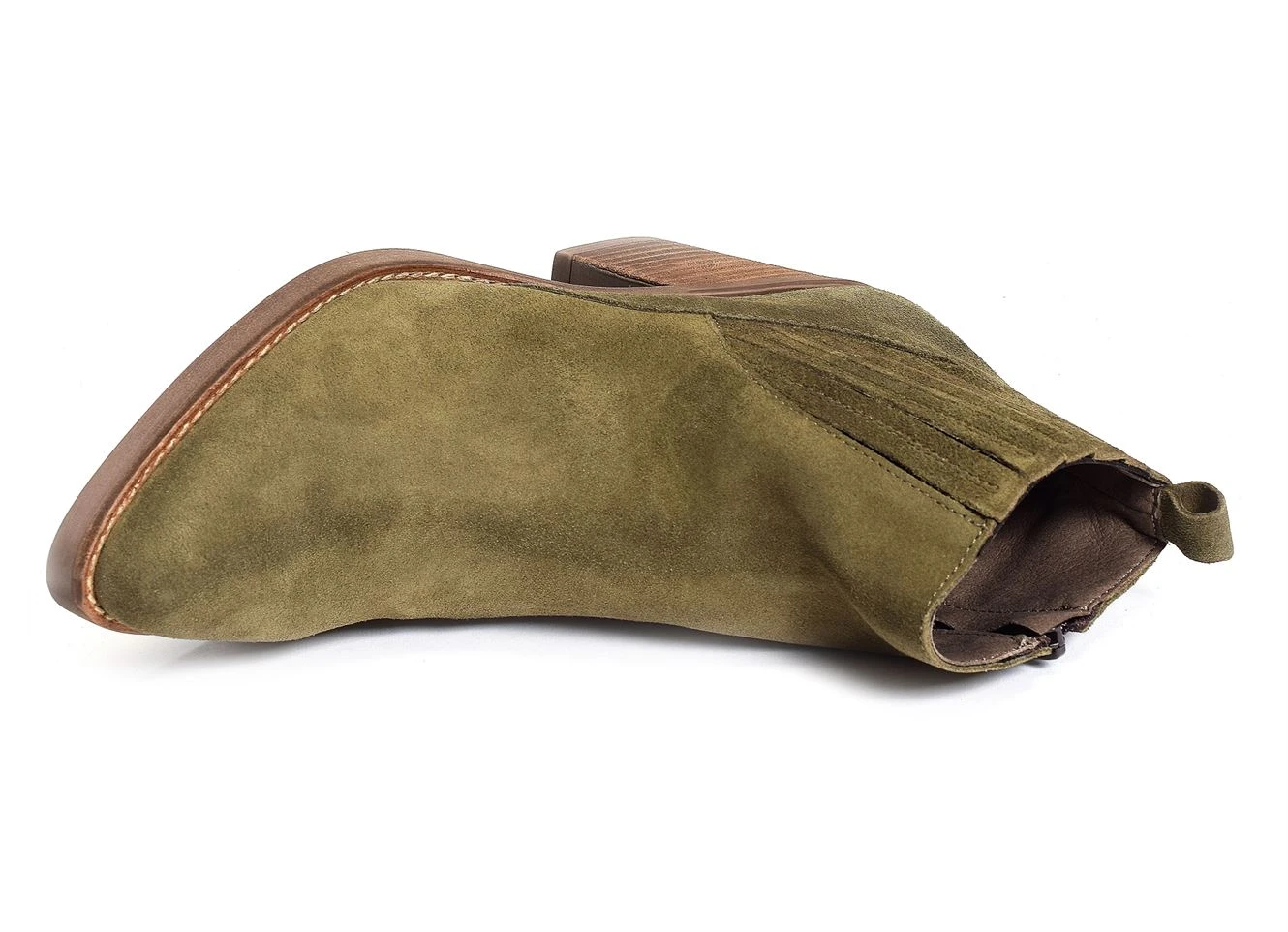 Bottines Et Boots Patricia Miller 5142 Kaki Marron 6 Bottines Et Boots Patricia Miller 5142 Kaki Marron – Image 4