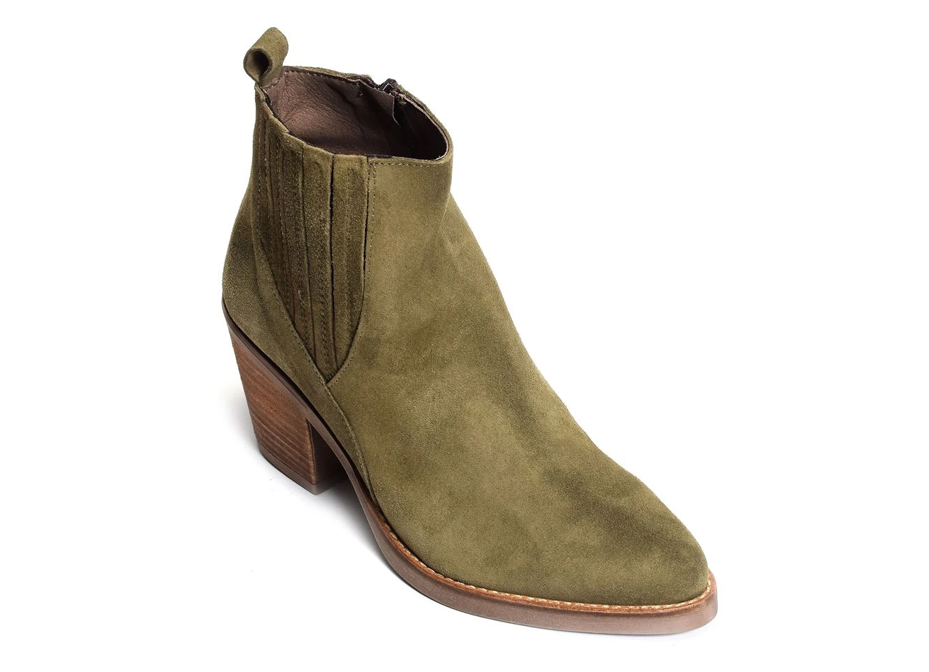 Bottines Et Boots Patricia Miller 5142 Kaki Marron 7 Bottines Et Boots Patricia Miller 5142 Kaki Marron – Image 5