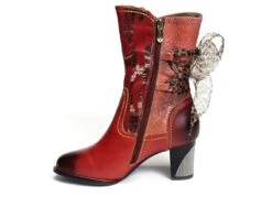 Bottines Et Boots Laura Vita Margot 01 Rouge -Geox Soldes Boutique 3034302 3
