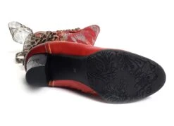 Bottines Et Boots Laura Vita Margot 01 Rouge -Geox Soldes Boutique 3034302 6