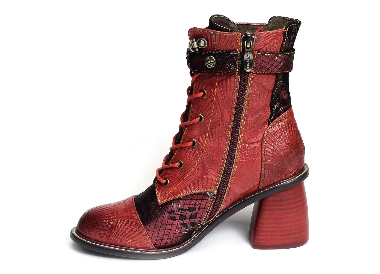 Bottines Et Boots Laura Vita Evcao 41 Rouge 5 Bottines Et Boots Laura Vita Evcao 41 Rouge – Image 3