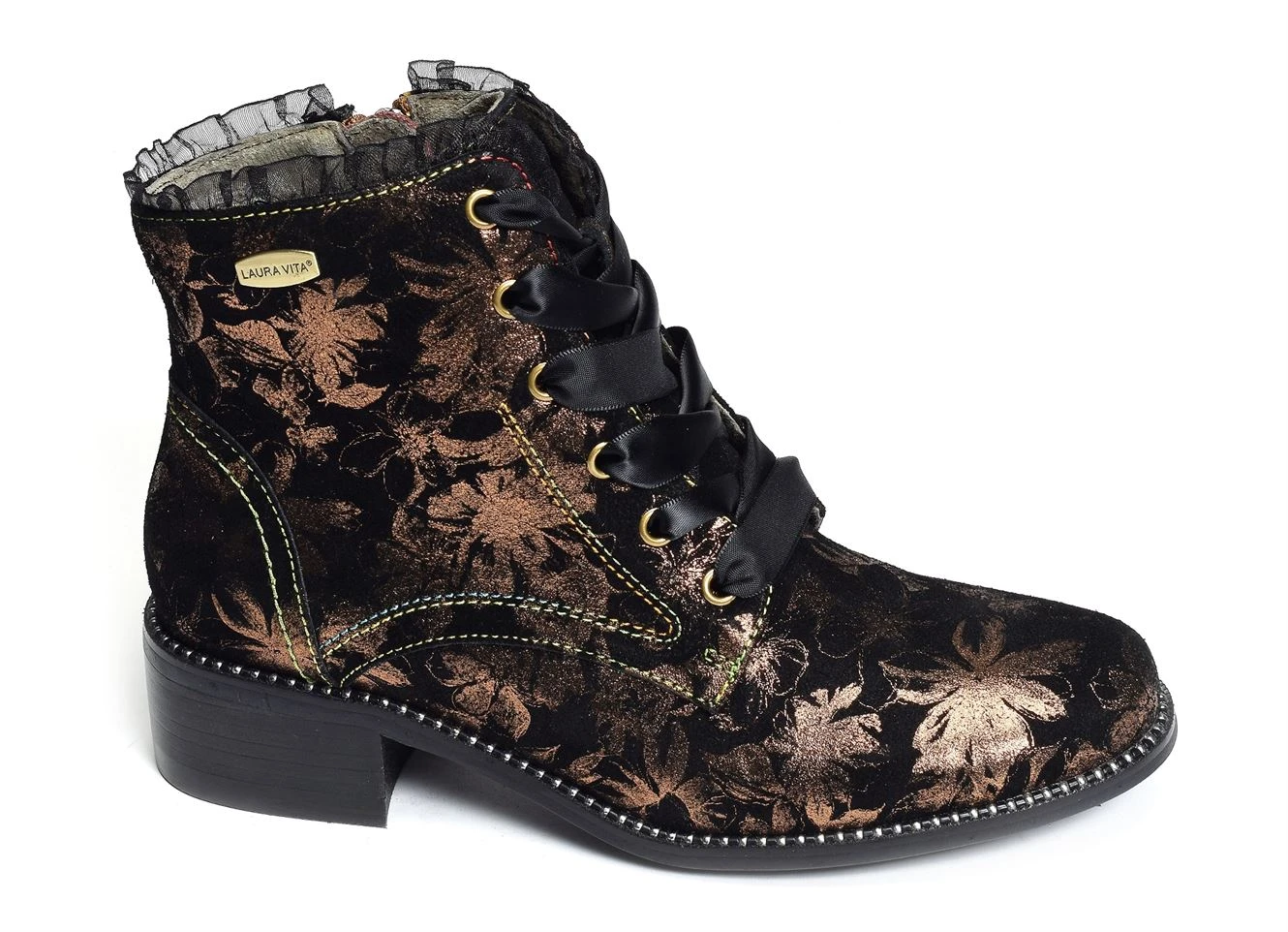 Bottines Et Boots Laura Vita Emcmao 05 Noir Bronze 3 Bottines Et Boots Laura Vita Emcmao 05 Noir Bronze