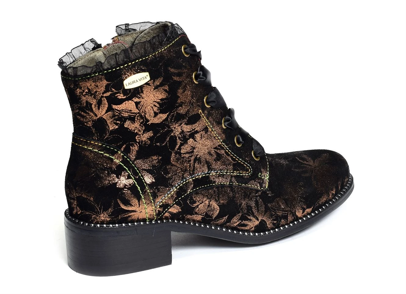 Bottines Et Boots Laura Vita Emcmao 05 Noir Bronze 4 Bottines Et Boots Laura Vita Emcmao 05 Noir Bronze – Image 2