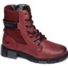 Bottines Et Boots Mustang 1443502 Rouge -Geox Soldes Boutique 3043802 1