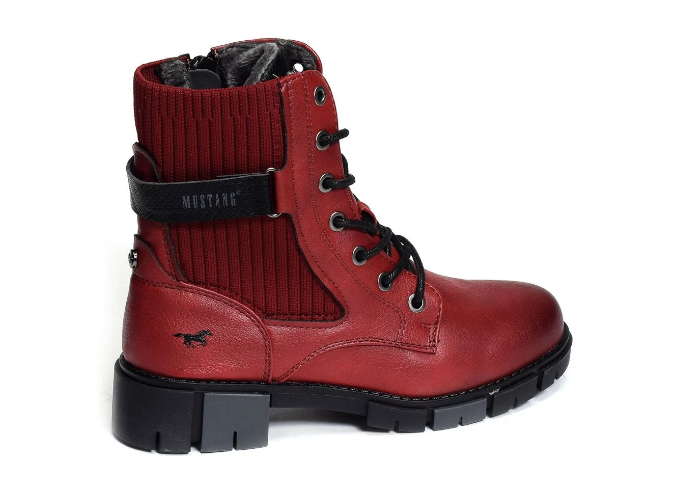 Bottines Et Boots Mustang 1443502 Rouge 4 Bottines Et Boots Mustang 1443502 Rouge – Image 2