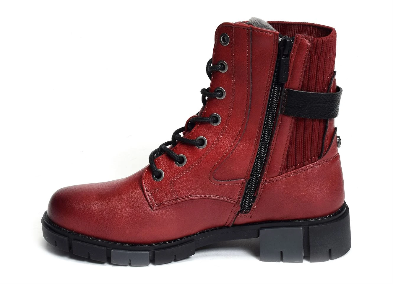 Bottines Et Boots Mustang 1443502 Rouge 5 Bottines Et Boots Mustang 1443502 Rouge – Image 3