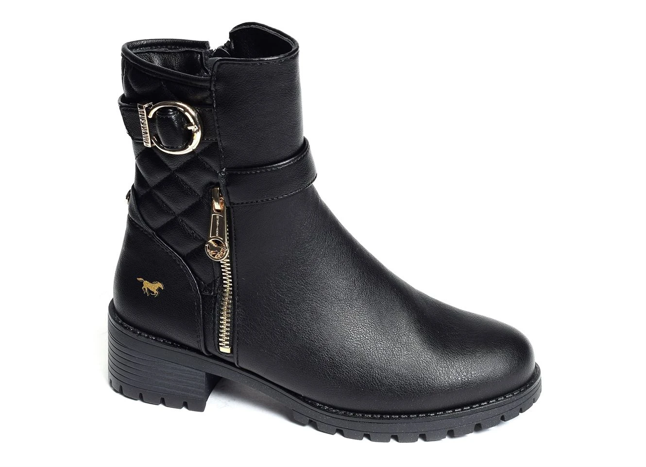 Bottines Et Boots Mustang 1435601 Noir 3 Bottines Et Boots Mustang 1435601 Noir