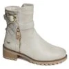 Bottines Et Boots Mustang 1435601 Blanc 2 Bottines Et Boots Mustang 1435601 Blanc -Geox Soldes Boutique 3044403 1