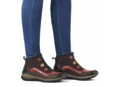 Bottines Et Boots Rieker N3277 Marron Rouge -Geox Soldes Boutique 3090101 5