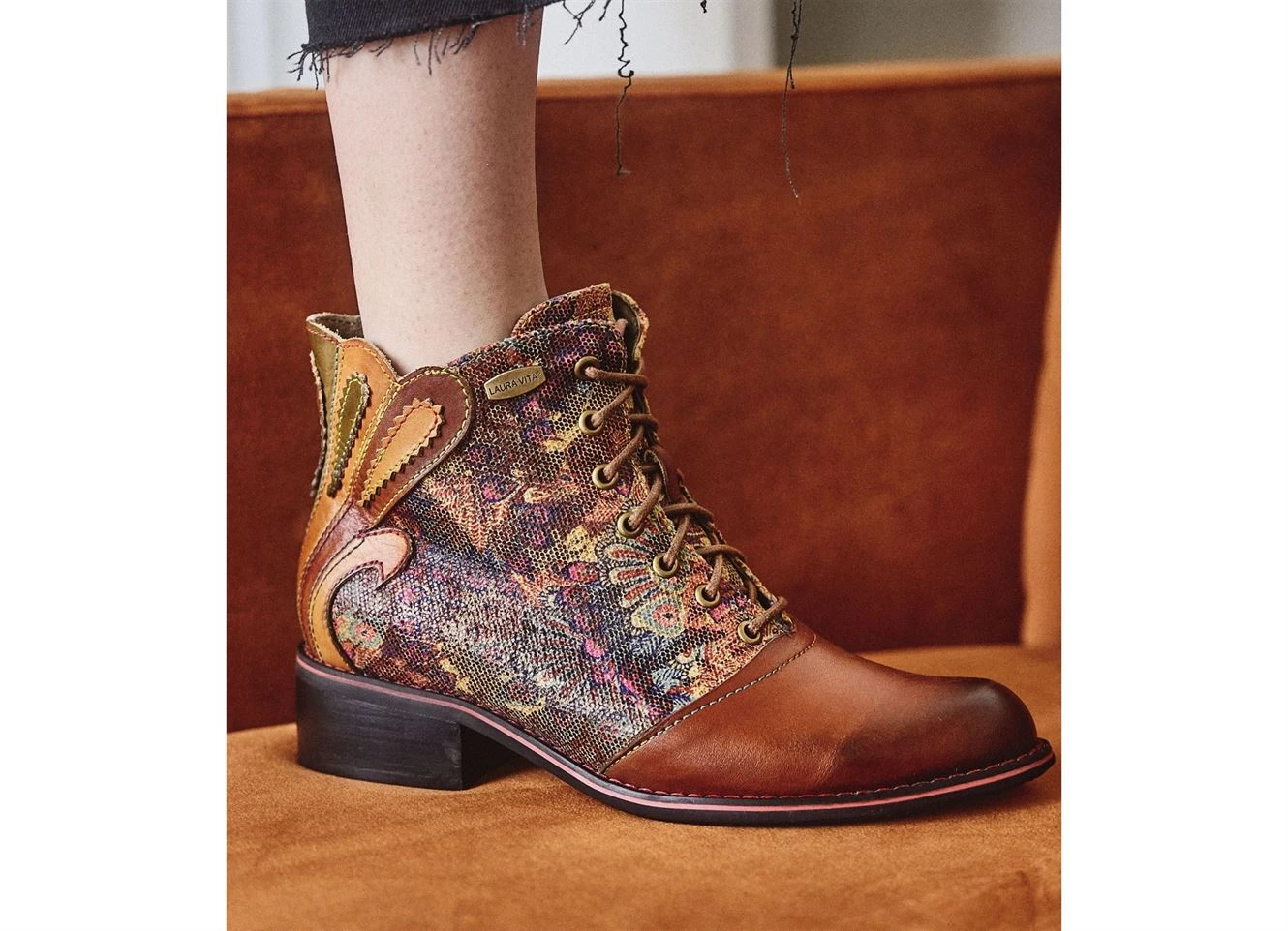 Bottines Et Boots Laura Vita Alice 20 Marron 7 Bottines Et Boots Laura Vita Alice 20 Marron – Image 5