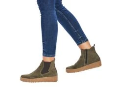 Bottines Et Boots Remonte R7994 Kaki -Geox Soldes Boutique 3106302 5