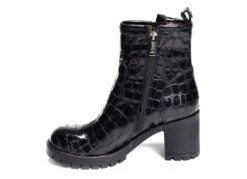 Bottines Et Boots Minka Fleur Noir -Geox Soldes Boutique 3119501 3