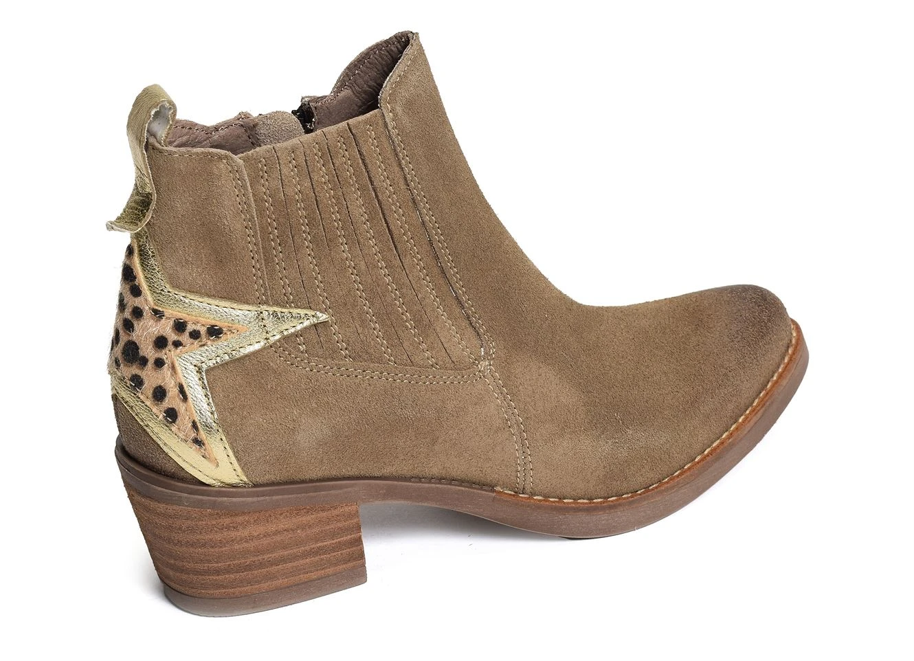 Bottines Et Boots Mkd Izac Taupe 4 Bottines Et Boots Mkd Izac Taupe – Image 2