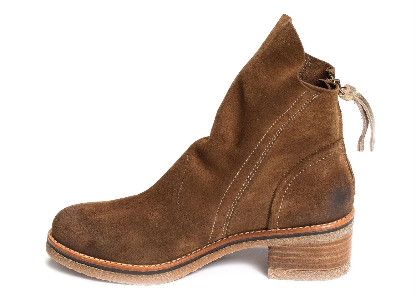 Bottines Et Boots Mkd Priam Marron 5 Bottines Et Boots Mkd Priam Marron – Image 3