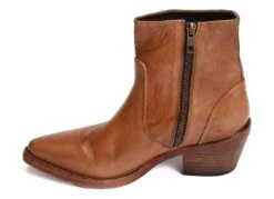 Bottines Et Boots Metal Jeans Kiffis Cognac -Geox Soldes Boutique 3121402 3