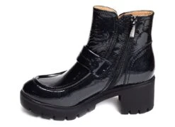 Bottines Et Boots Rosemetal Fressines Verni Noir -Geox Soldes Boutique 3122601 3