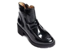 Bottines Et Boots Rosemetal Fressines Verni Noir -Geox Soldes Boutique 3122601 5