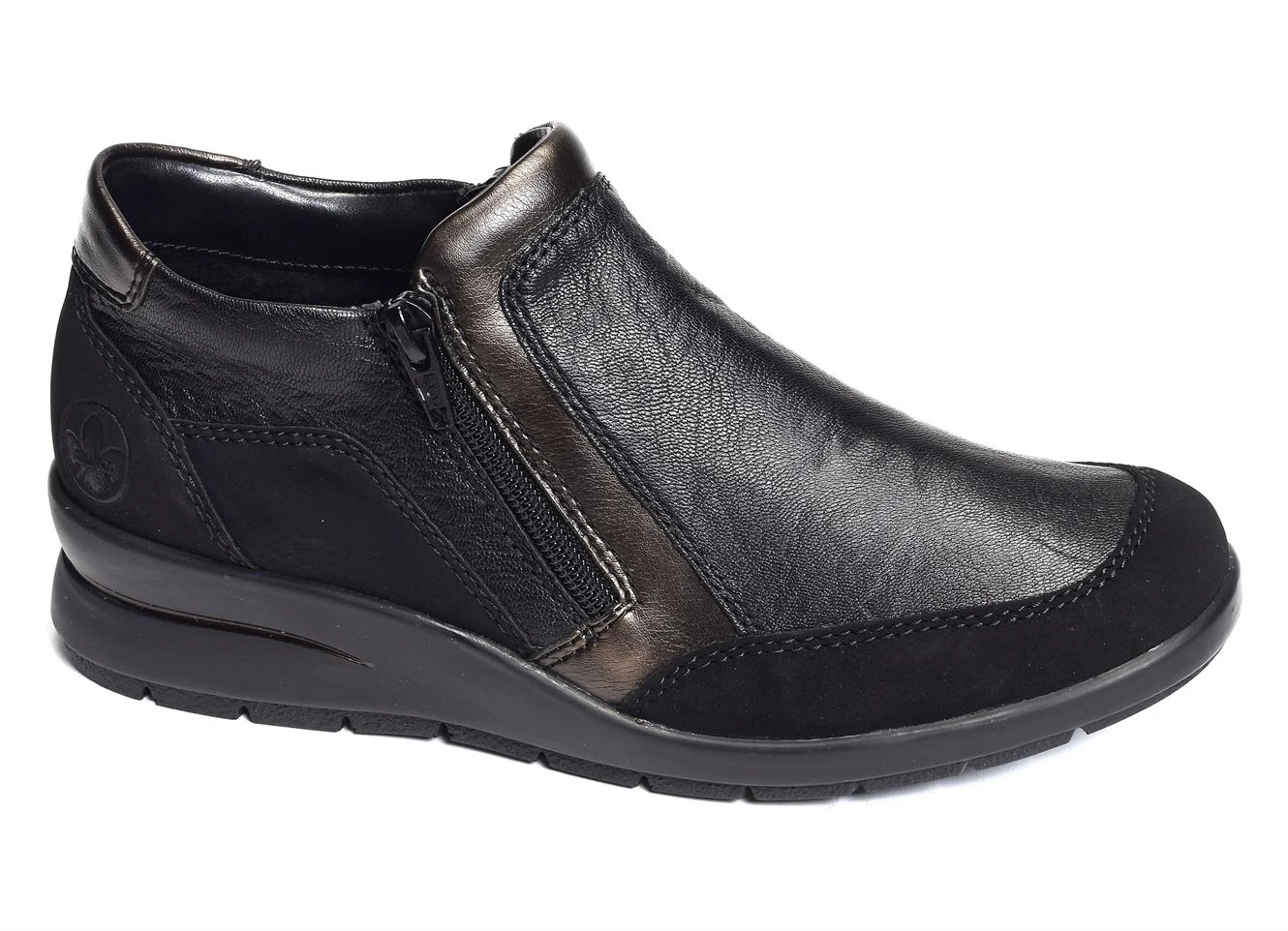 Bottines Et Boots Rieker L4851 Noir 3 Bottines Et Boots Rieker L4851 Noir