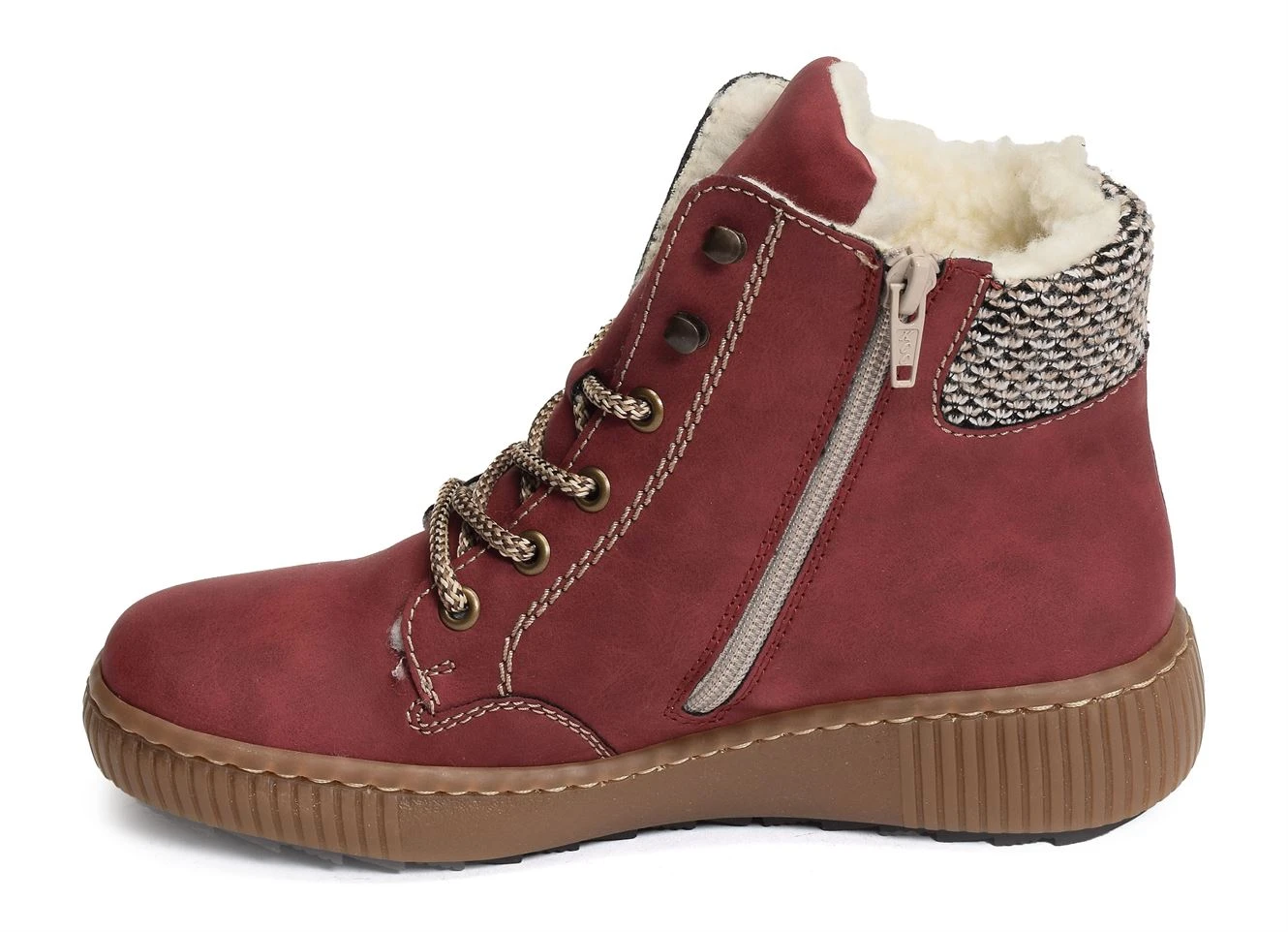 Bottines Et Boots Rieker Z6620 Rouge 5 Bottines Et Boots Rieker Z6620 Rouge – Image 3