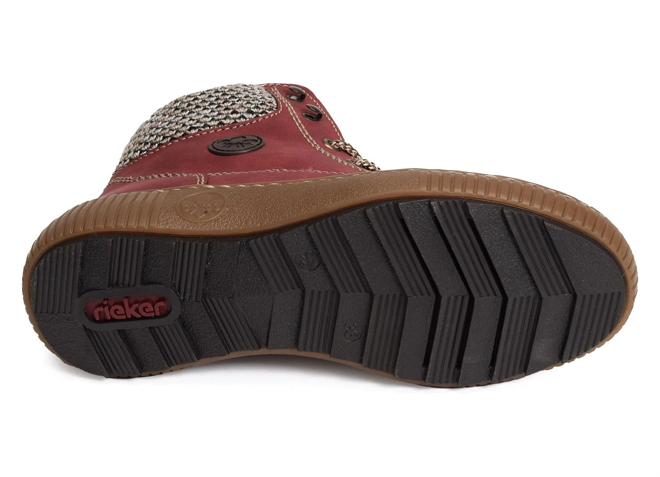 Bottines Et Boots Rieker Z6620 Rouge 8 Bottines Et Boots Rieker Z6620 Rouge – Image 6