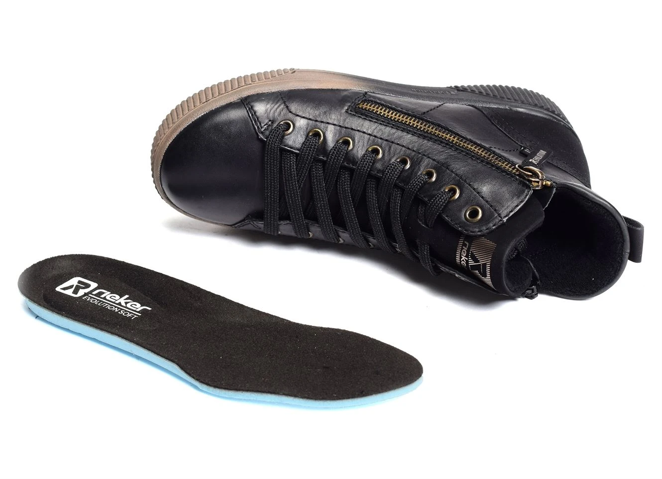 Bottines Et Boots Rieker W0761 Noir 6 Bottines Et Boots Rieker W0761 Noir – Image 4