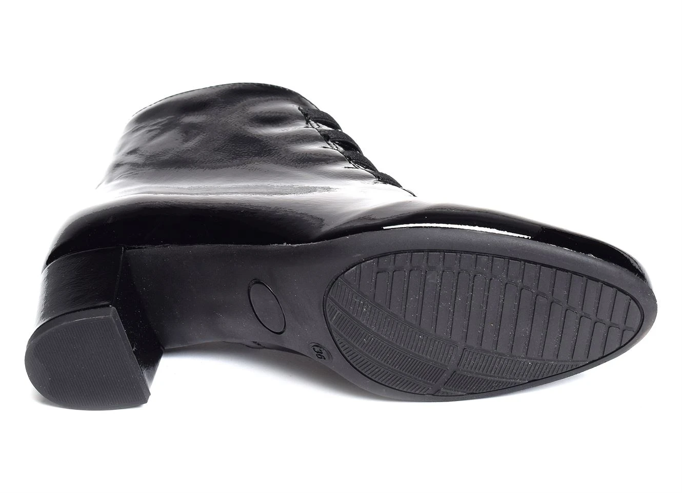 Bottines Et Boots Folies 513 Verni Noir 8 Bottines Et Boots Folies 513 Verni Noir – Image 6