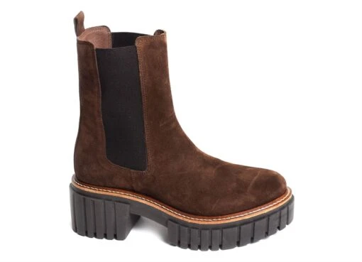 Bottines Et Boots Reqins Basea Chocolat -Geox Soldes Boutique 3143801 1