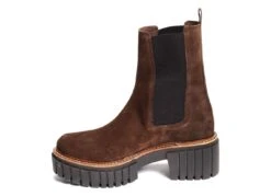 Bottines Et Boots Reqins Basea Chocolat -Geox Soldes Boutique 3143801 3