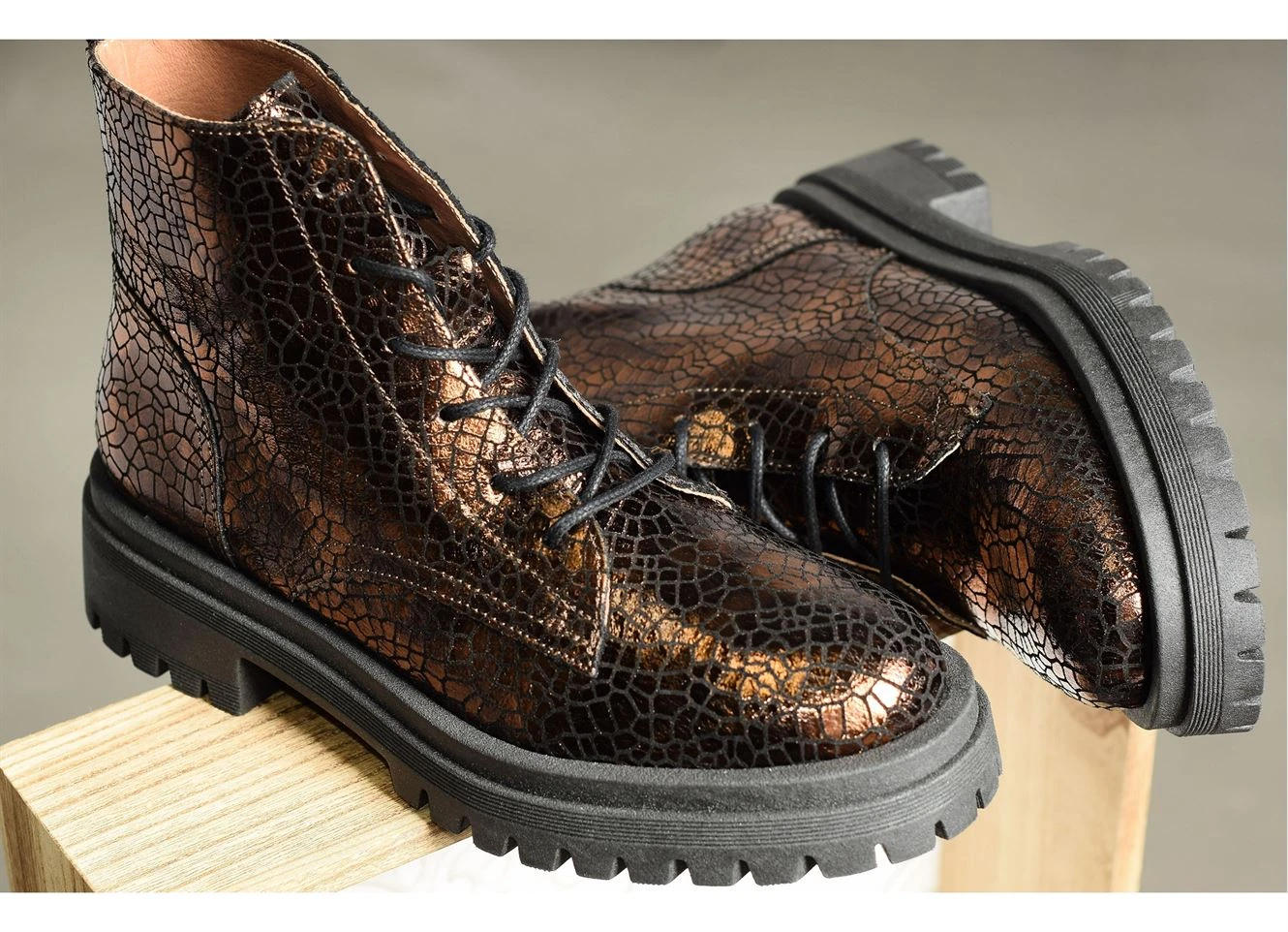 Bottines Et Boots Audrey S Shoes 1565 Marron 7 Bottines Et Boots Audrey S Shoes 1565 Marron – Image 5