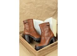 Bottines Et Boots Paoyama Ilda Camel -Geox Soldes Boutique 3149802 5