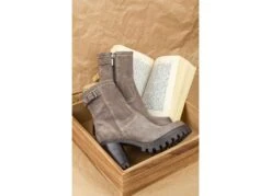 Bottines Et Boots Paoyama Ilda Taupe -Geox Soldes Boutique 3149803 5