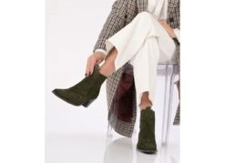 Bottines Et Boots Free Lance Jane 70 Kaki -Geox Soldes Boutique 3198603 5