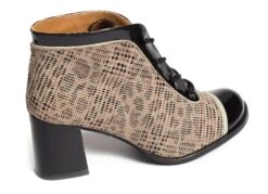 Bottines Et Boots Nemonic 2228 Noir Beige -Geox Soldes Boutique 3318501 2