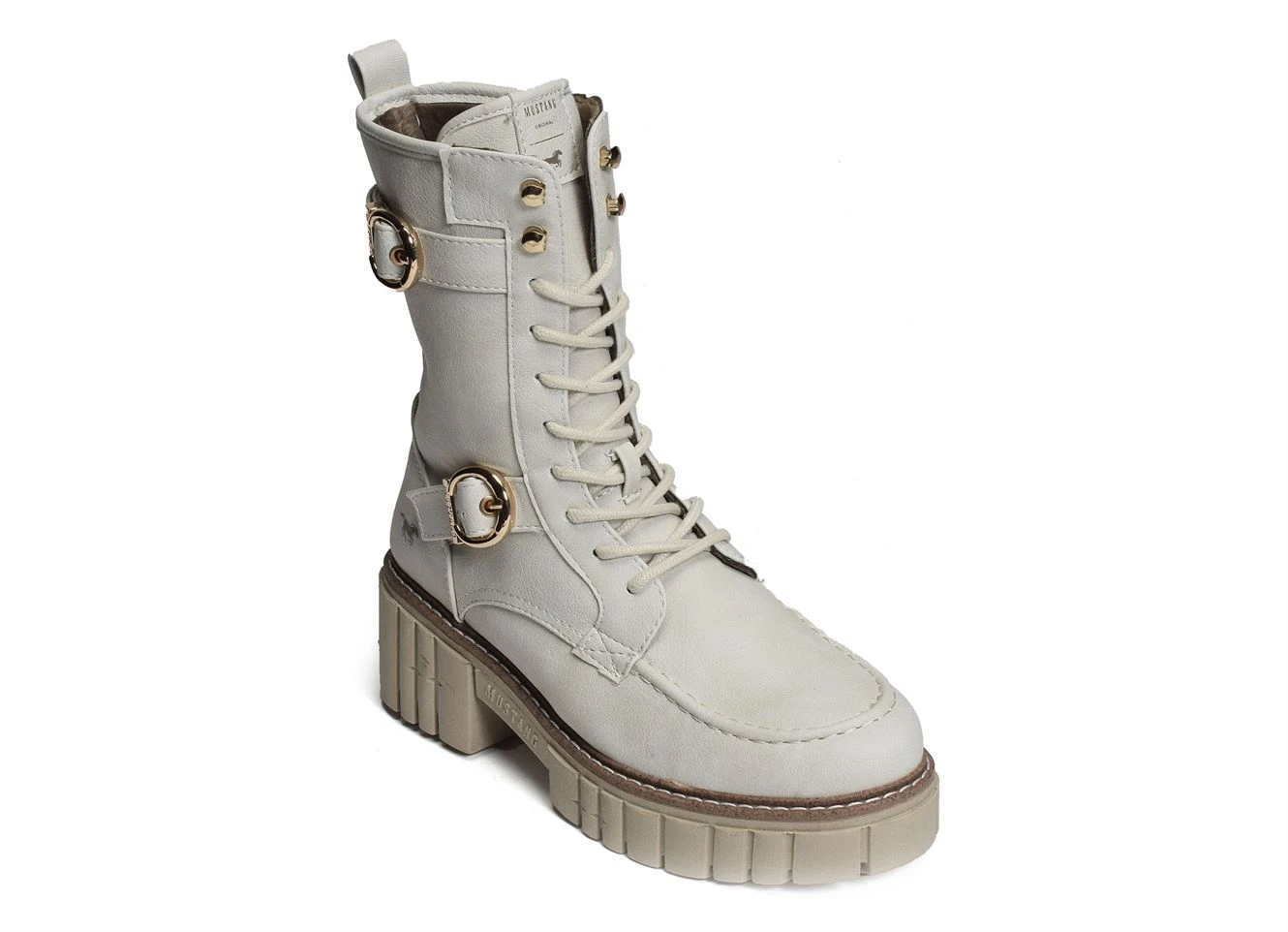 Bottines Et Boots Mustang 1447505 Blanc 7 Bottines Et Boots Mustang 1447505 Blanc – Image 5