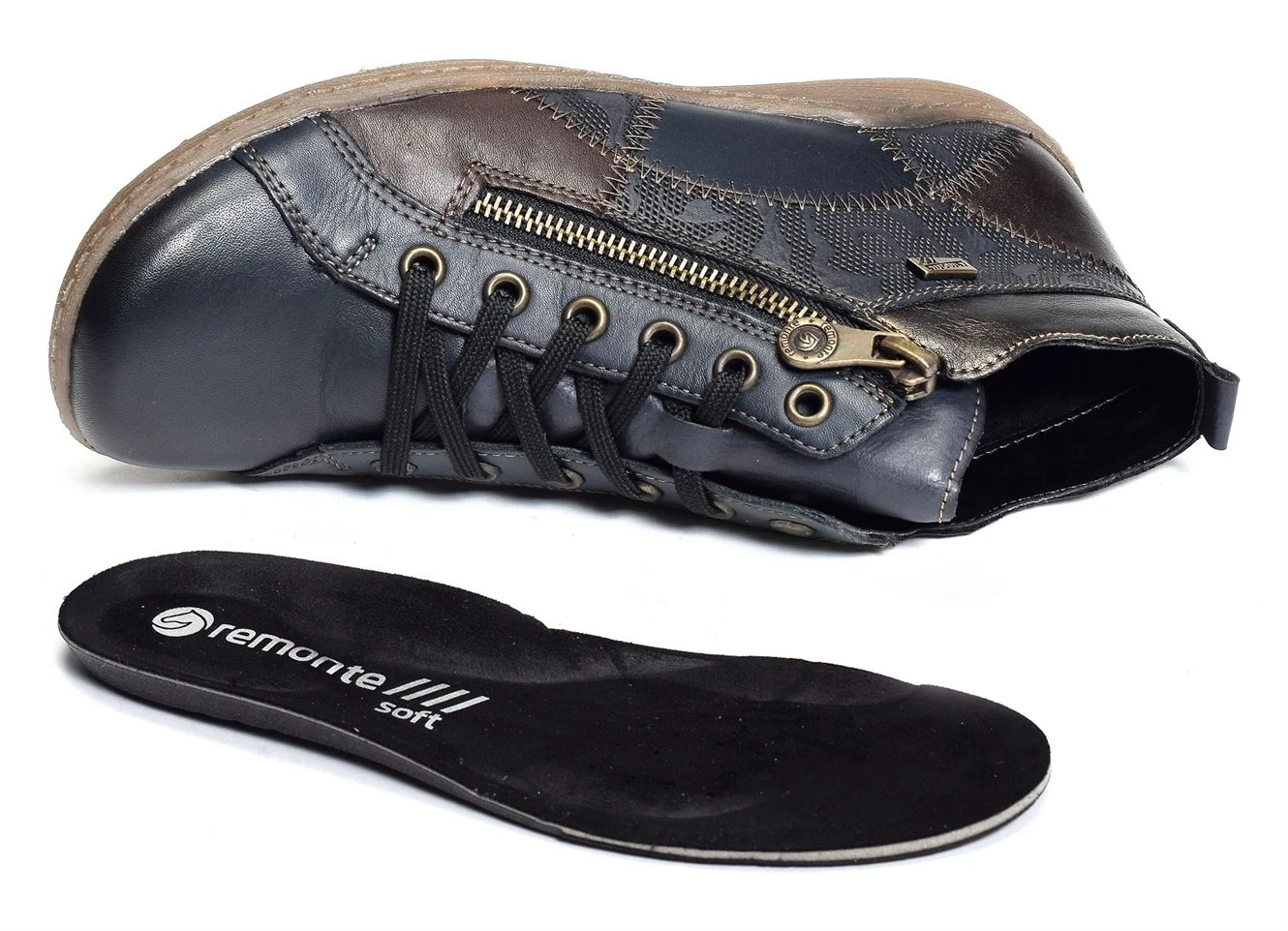 Bottines Et Boots Remonte R1467 Bleu 6 Bottines Et Boots Remonte R1467 Bleu – Image 4