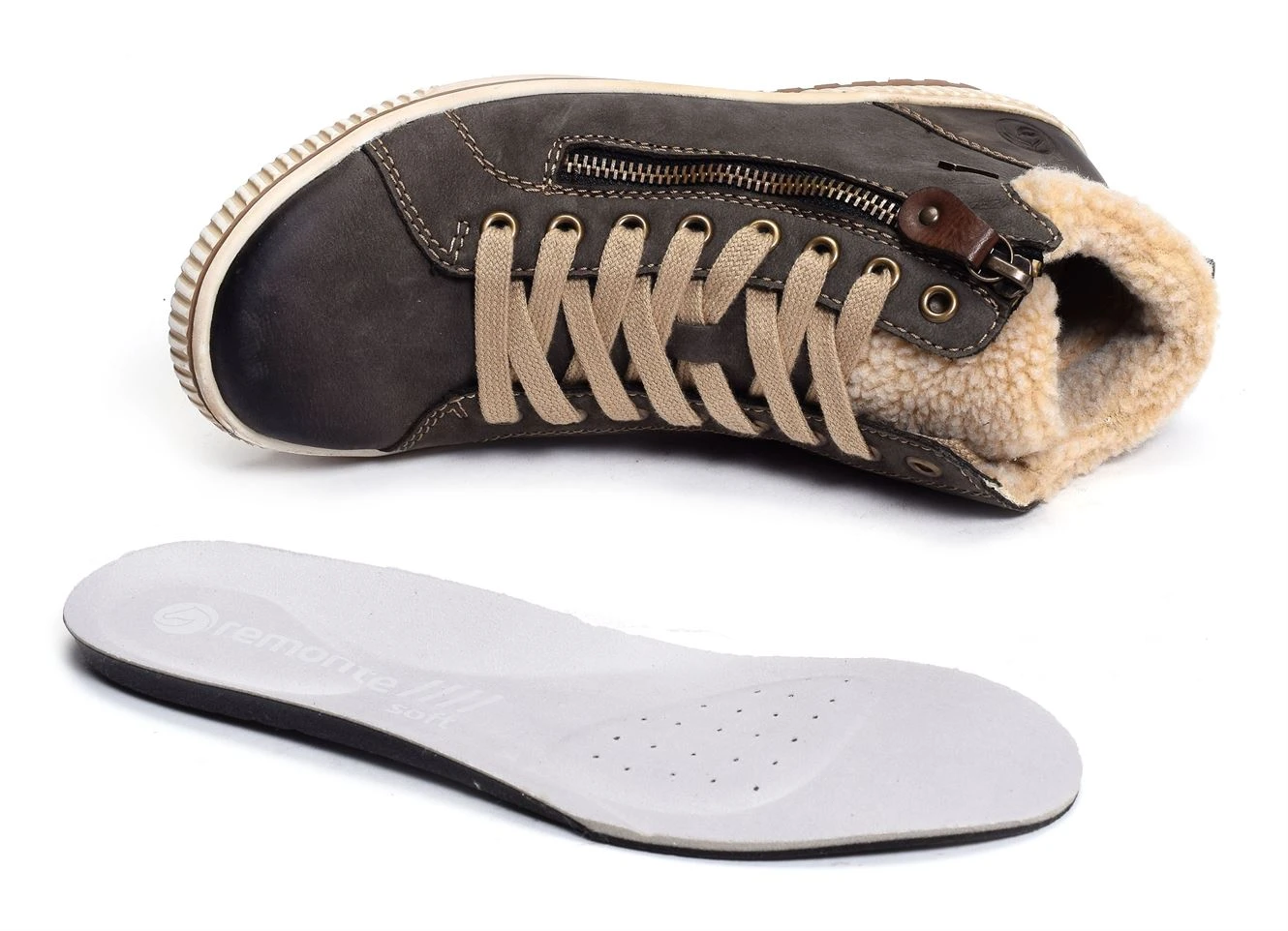 Bottines Et Boots Remonte D0770 Gris 6 Bottines Et Boots Remonte D0770 Gris – Image 4