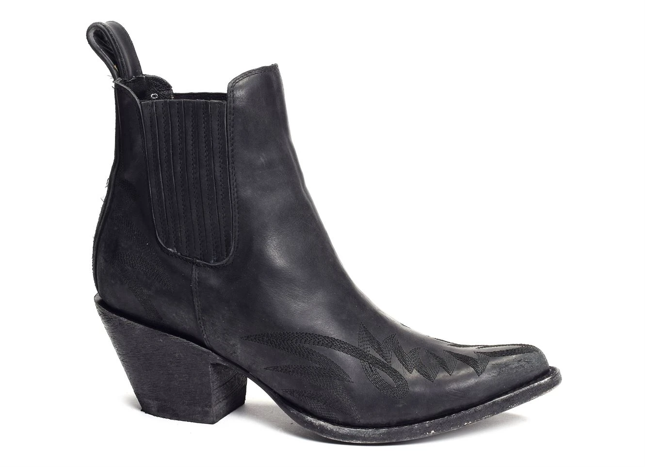 Bottines Et Boots Mexicana Gaucho Long Stitch Noir 3 Bottines Et Boots Mexicana Gaucho Long Stitch Noir