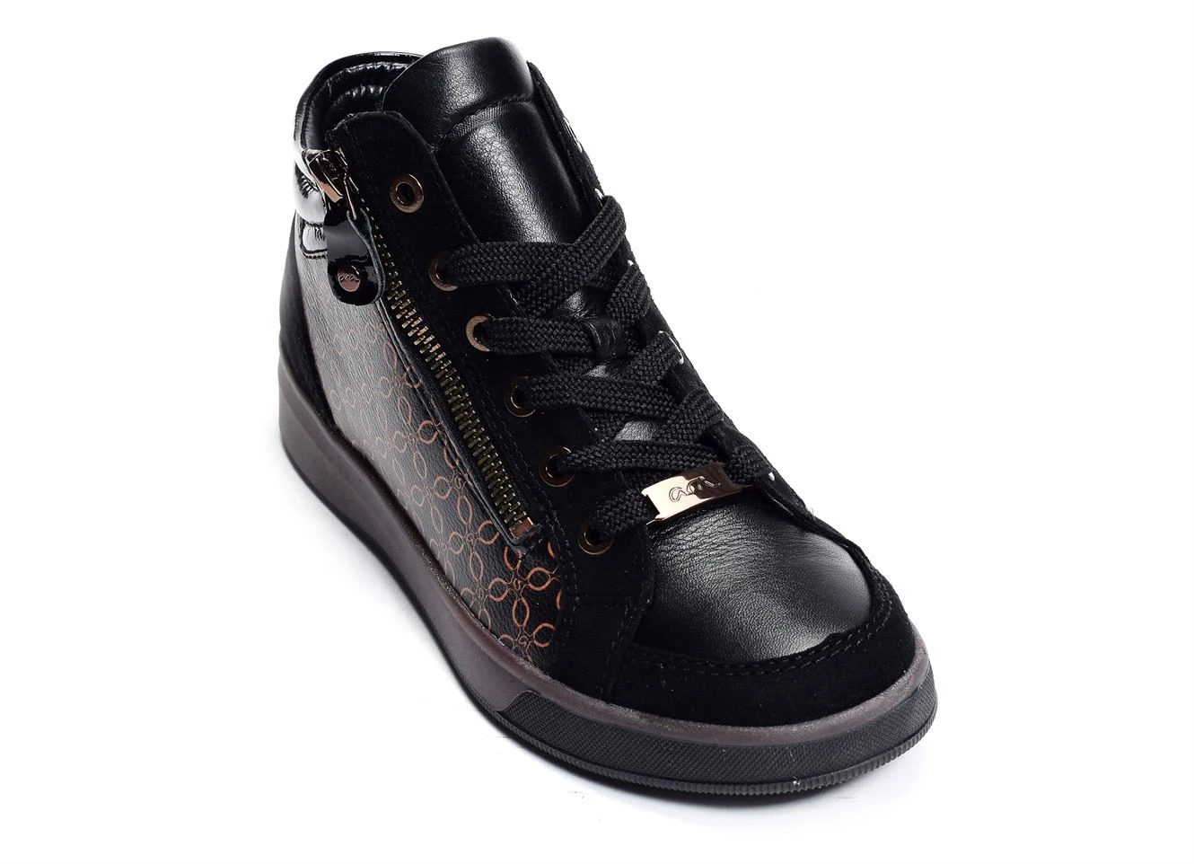 Bottines Et Boots Ara Rom St Noir Marron 7 Bottines Et Boots Ara Rom St Noir Marron – Image 5