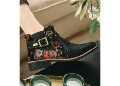 Bottines Et Boots Laura Vita Cocralieo 04 Noir -Geox Soldes Boutique 6817801 5