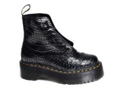 Bottines Et Boots Doc Martens Sinclair Wild Croc Noir