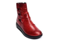 Bottines Et Boots Karyoka Danet Rouge -Geox Soldes Boutique 6861302 5