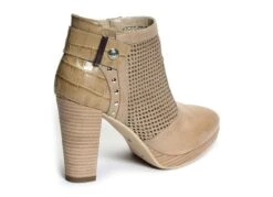Bottines Et Boots Nerogiardini 17860 Beige -Geox Soldes Boutique 6959101 2