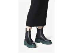 Bottines Et Boots Tamaris 25405 Noir Vert -Geox Soldes Boutique 6980903 5