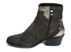 Bottines Et Boots Anamaia Patita Kaki -Geox Soldes Boutique 6981503 3