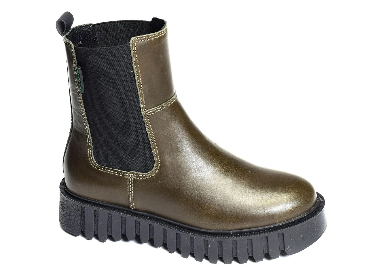 Bottines Et Boots Kickers Kick Favorite Kaki 3 Bottines Et Boots Kickers Kick Favorite Kaki