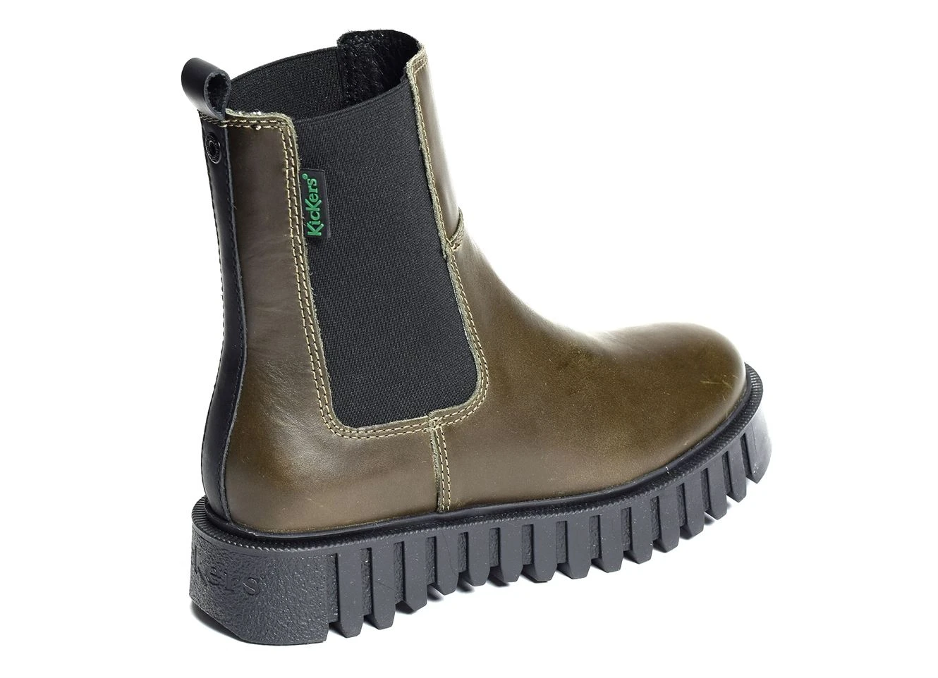 Bottines Et Boots Kickers Kick Favorite Kaki 4 Bottines Et Boots Kickers Kick Favorite Kaki – Image 2