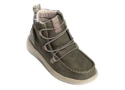 Bottines Et Boots Heydude Eloise Kaki -Geox Soldes Boutique 7021301 5